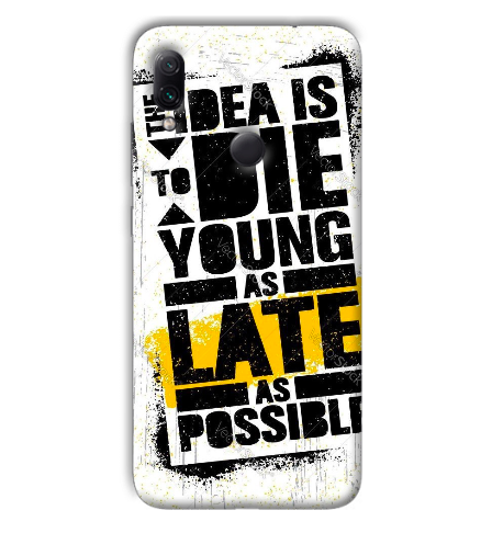 Young as Late – Oneplus