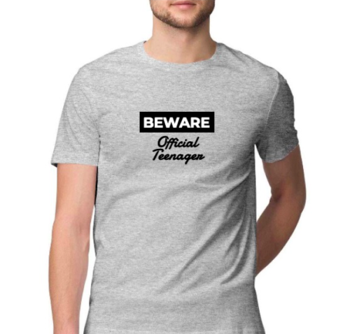 Beware Official Teenager T-Shirt Design