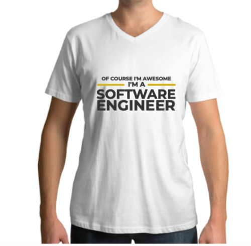 Software engineer V-Neck T-shirt