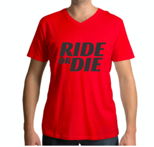 Ride or Die  V-Neck T-shirt