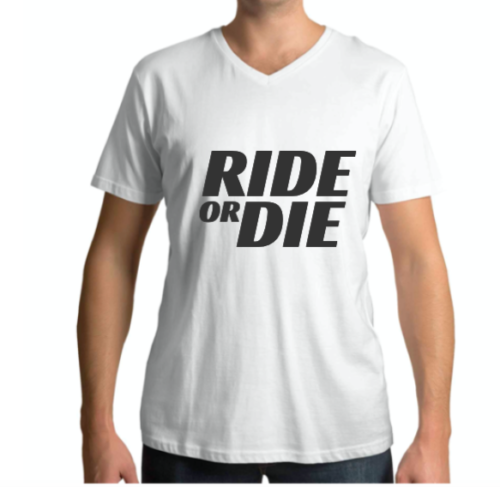 Ride or Die  V-Neck T-shirt