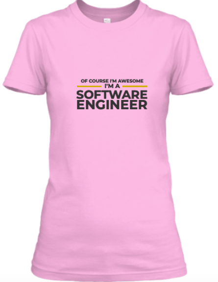 Software Engineer  Round Neck T-shirt Women