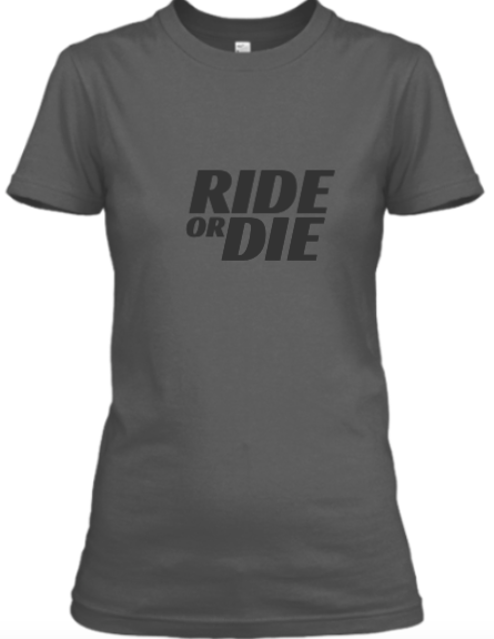 Ride Round Neck T-shirt Women