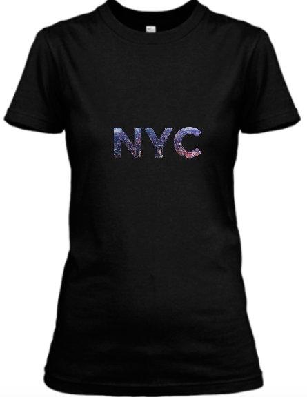 NYC Round Neck T-shirt Women