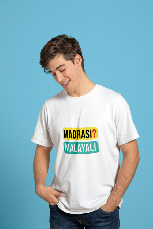 Madarasi Malayali Design – HS T-shirt